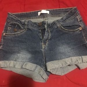 Size 8/9 demin shorts